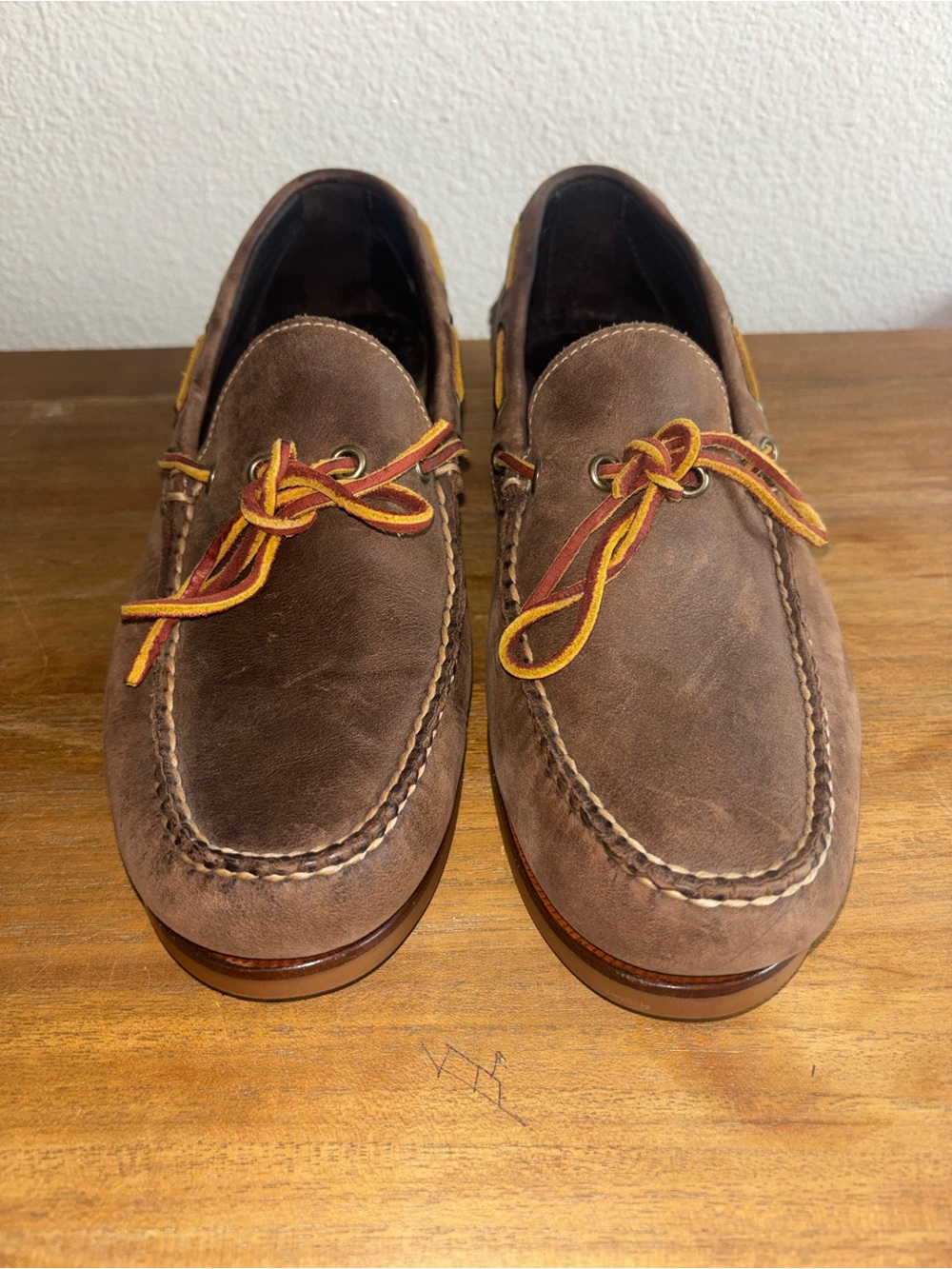 L.L. Bean Leather Boat Shoes Loafers Classic Men’s 8.5